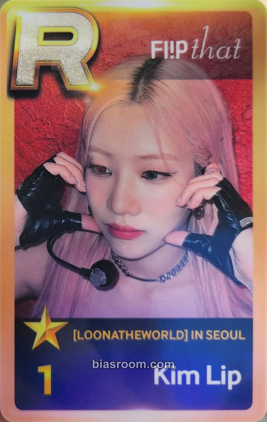 Kim Lip LOONA 1st World Tour: LOONATHEWORLD Photocard - LOONA - LOONA K-pop photocard
