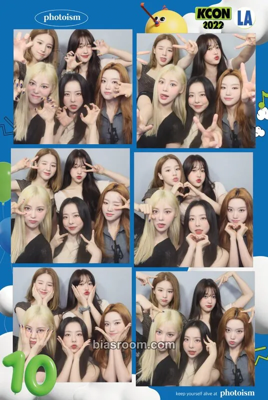 KCON LA 2022 Photocard - LOONA - LOONA K-pop photocard