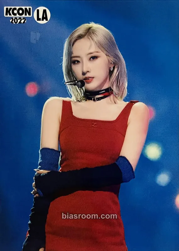 HaSeul KCON LA 2022 Photocard - LOONA - LOONA K-pop photocard