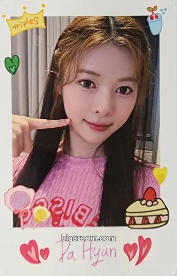 Dahyun 2nd Objekt Trading Cafe In Seoul Photocard - tripleS - tripleS K-pop photocard