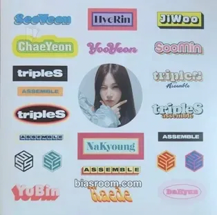 Nakyoung Assemble Photocard - tripleS - tripleS K-pop photocard
