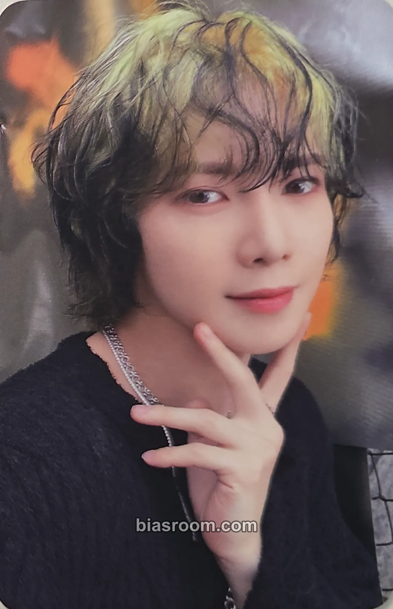 Yeosang POP-UP: THE WORLD EP.FIN : WILL (Soundwave) Photocard - ATEEZ - ATEEZ K-pop photocard