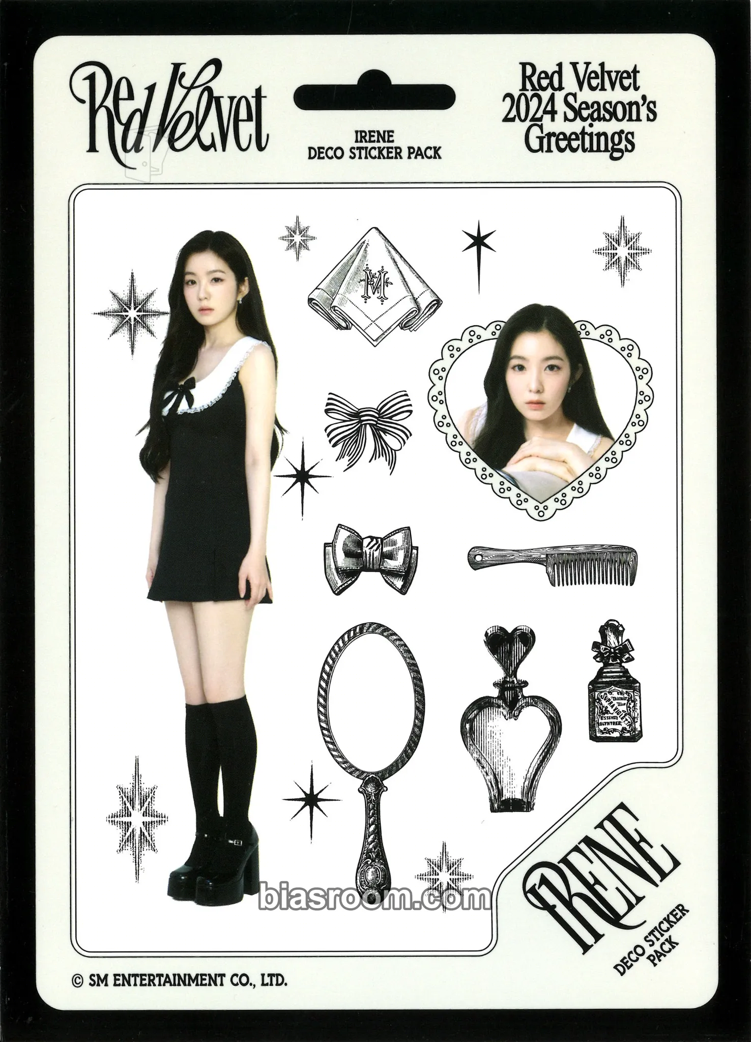 Irene 2024 Season's Greetings Photocard - Red Velvet - Red Velvet K-pop photocard