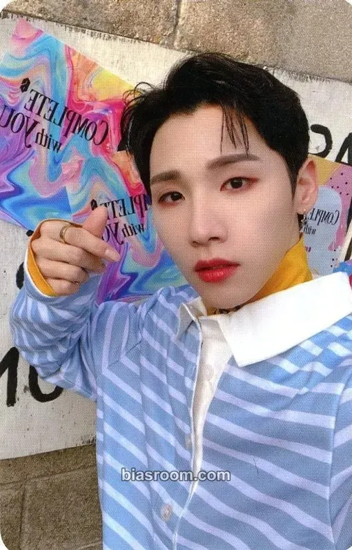 Woong COMPLETE WITH YOU Photocard - AB6IX - AB6IX K-pop photocard