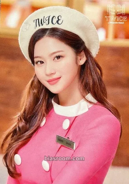 Sana TWICE in Wonderland Photocard - TWICE - TWICE K-pop photocard