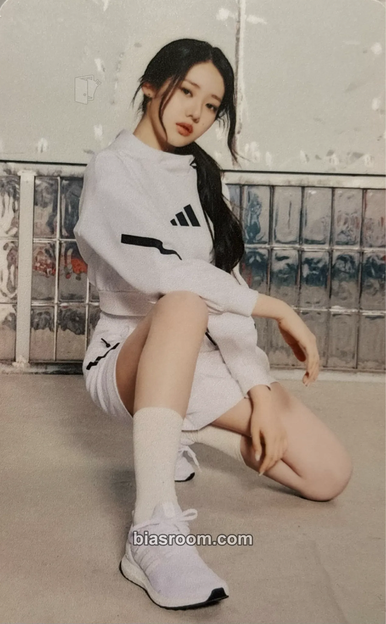 Rora Adidas Z.N.E. x BABYMONSTER Photocard - BABYMONSTER - BABYMONSTER K-pop photocard