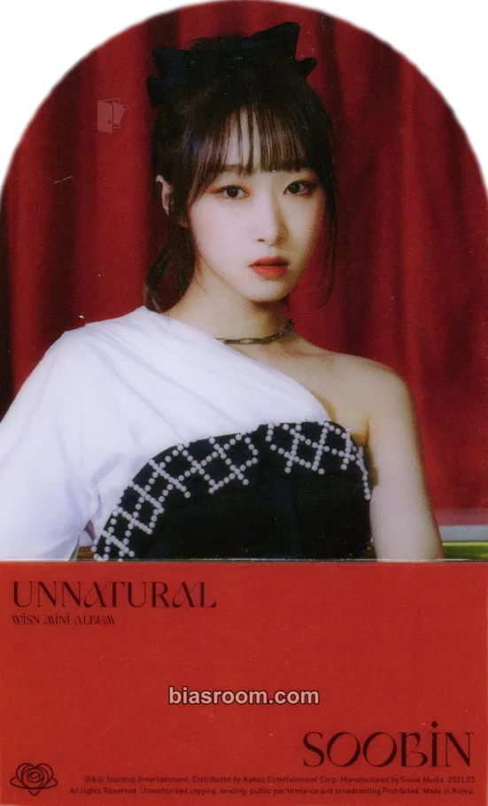 Soobin UNNATURAL Photocard - WJSN - WJSN K-pop photocard
