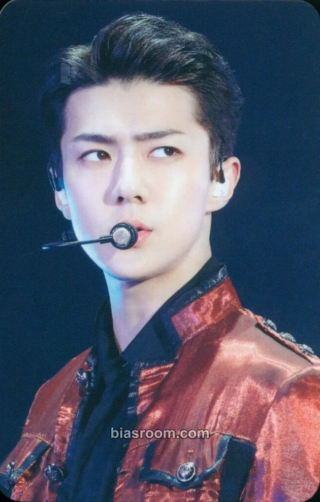 Sehun EXO FILM LIVE JAPAN TOUR-EXO PLANET 2021 DVD & Blu-ray Photocard - EXO - EXO K-pop photocard