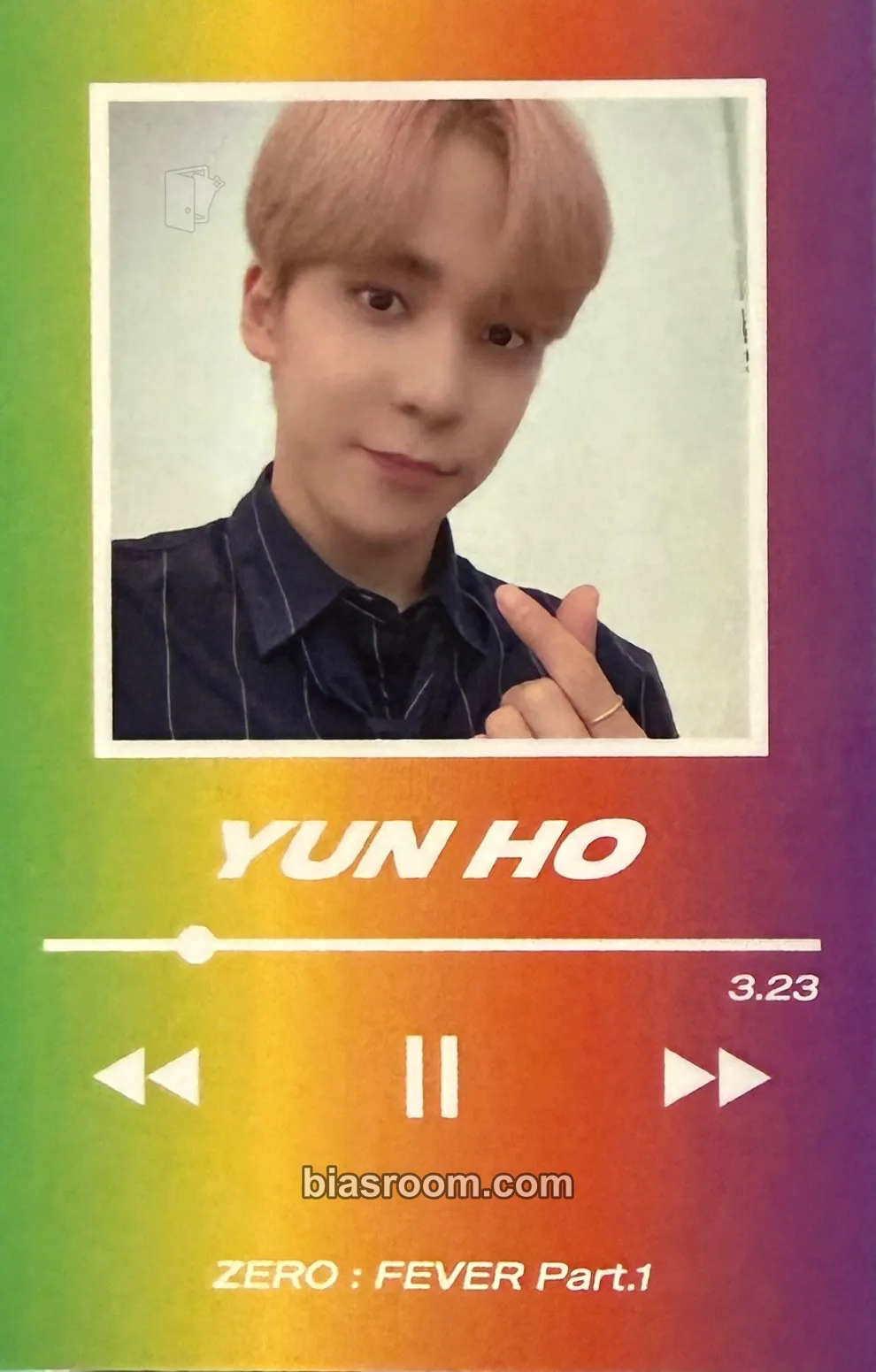 Yunho ATEEZ Zero Fever : Part.1 Pop Up Shibuya 109 Photocard - ATEEZ - ATEEZ K-pop photocard