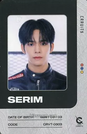 Serim HIDEOUT : BE OUR VOICE - SEASON 3 Photocard - CRAVITY - CRAVITY K-pop photocard