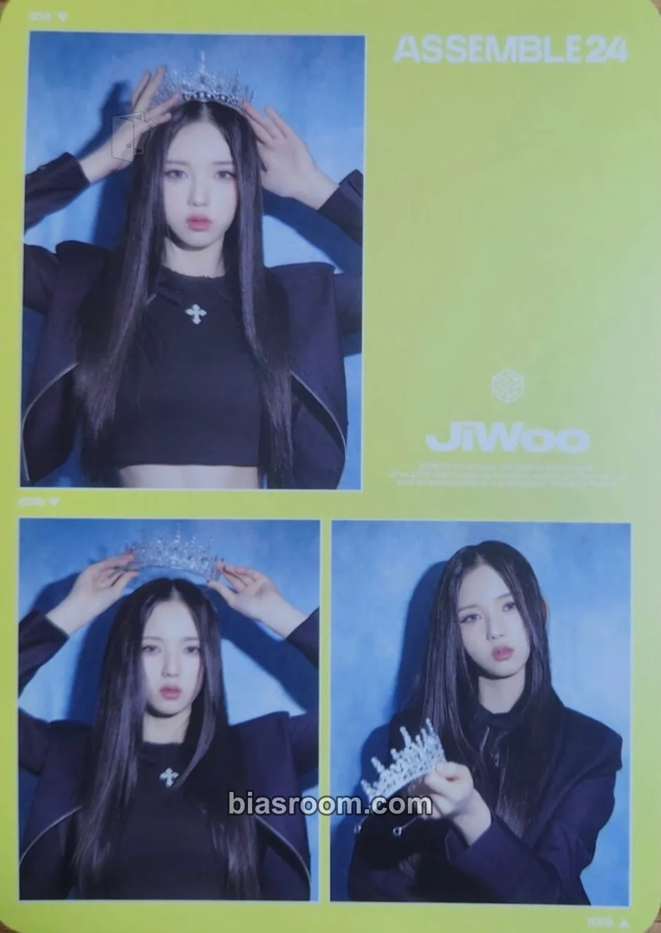 Jiwoo Assemble24 Photocard - tripleS - tripleS K-pop photocard