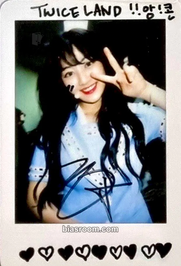 Jihyo TWICE Character Pop-Up Store Photocard - TWICE - TWICE K-pop photocard