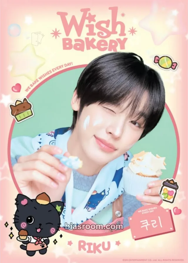 NCT WISH - Riku - WISH BAKERY Pop-up MD Event merch poster