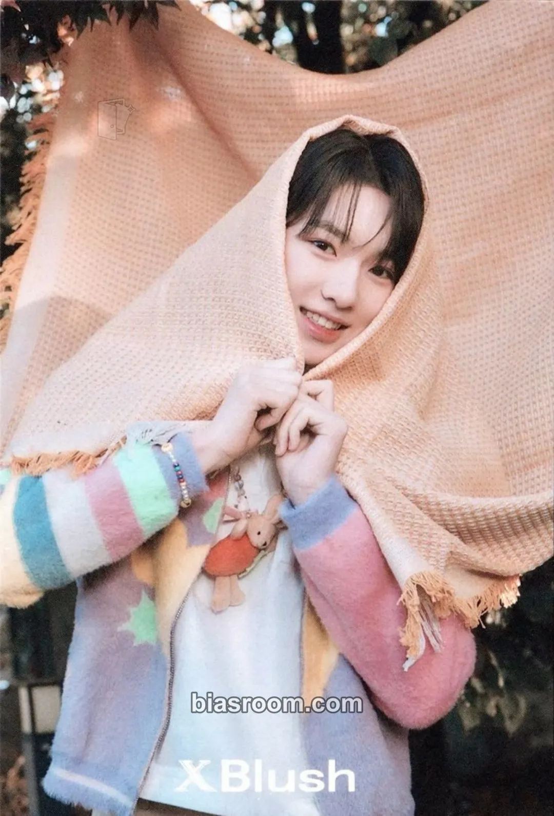 Sakuya XBlush Magazine WINTER 2024 Photocard - NCT WISH - NCT WISH K-pop photocard