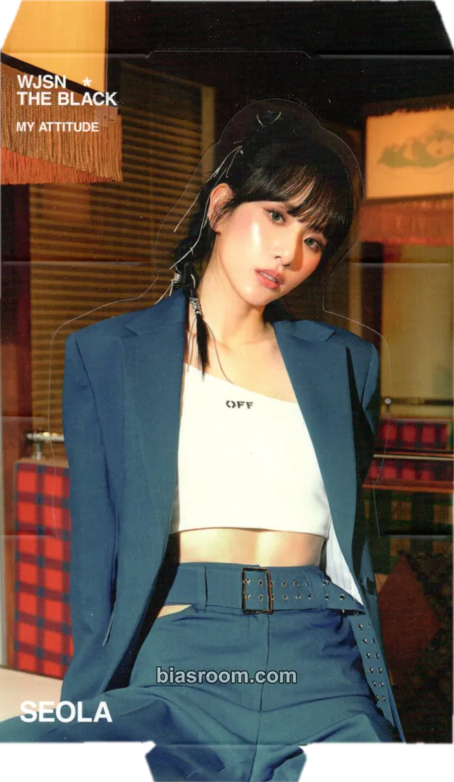 Seola My attitude Photocard - WJSN - WJSN K-pop photocard