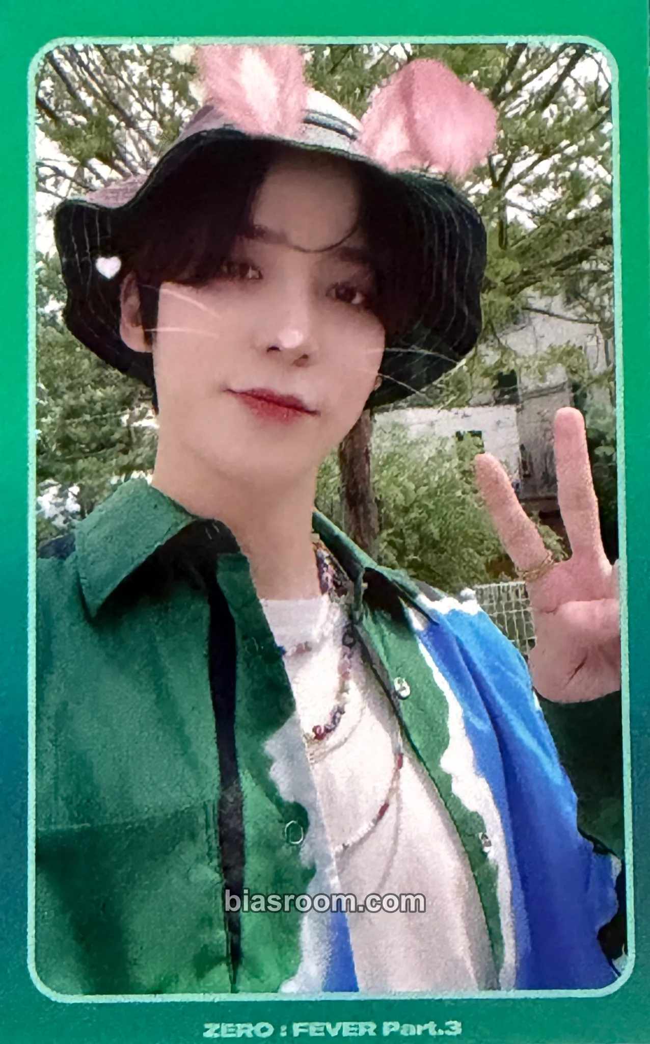 Yunho ZERO : FEVER Part.3 Photocard - ATEEZ - ATEEZ K-pop photocard