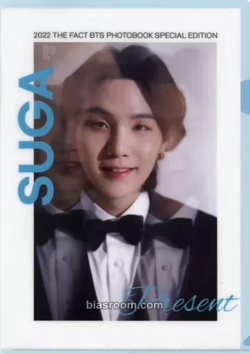SUGA THE FACT BTS PHOTOBOOK SPECIAL EDITION : WE REMEMBER Photocard - BTS - BTS K-pop photocard