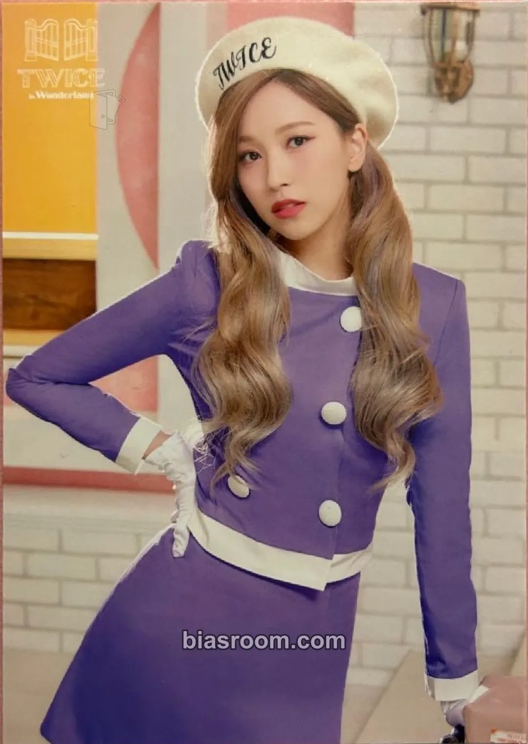 Mina TWICE in Wonderland Photocard - TWICE - TWICE K-pop photocard