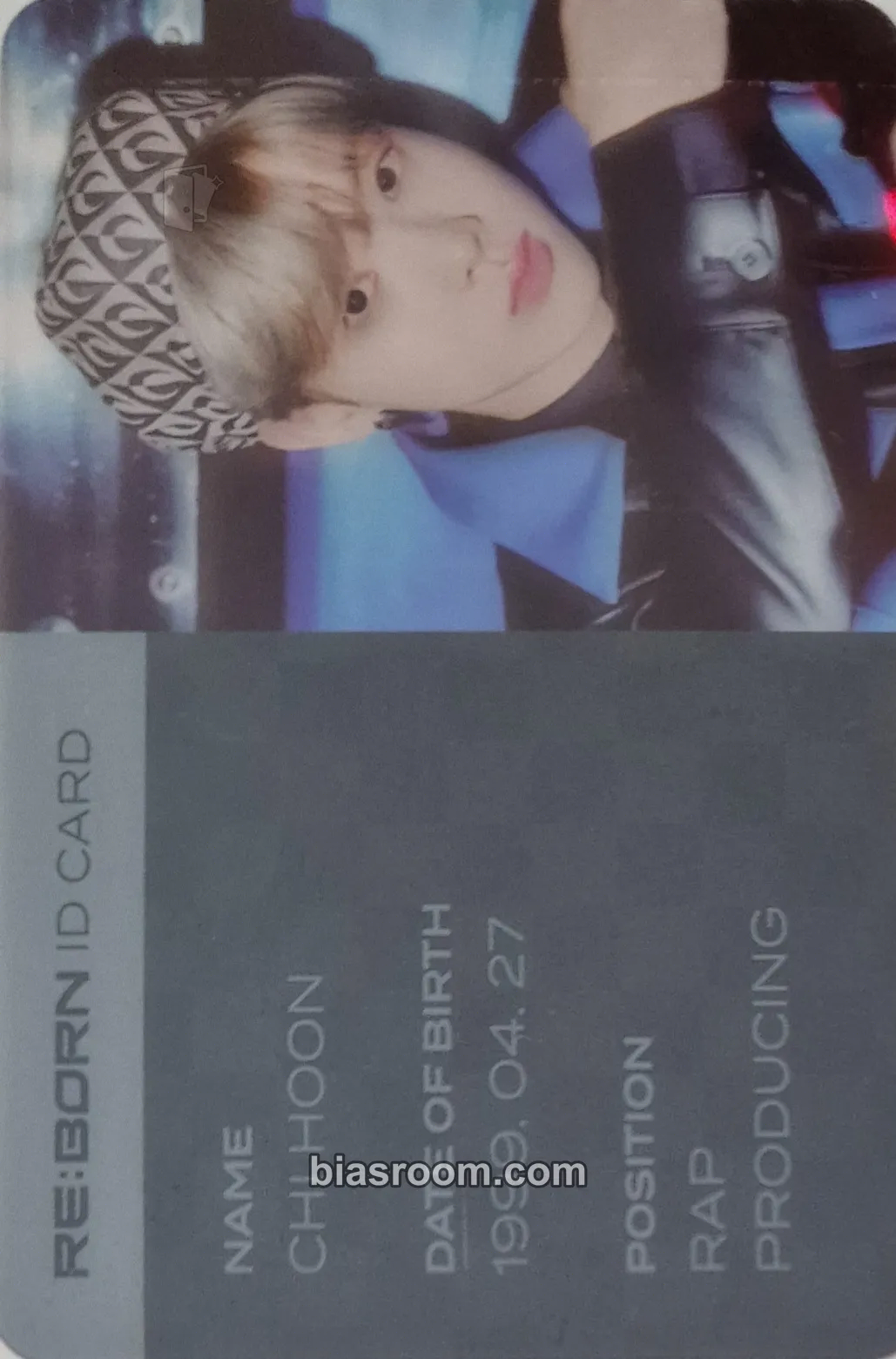 Chihoon RE:BORN Photocard - TO1 - TO1 K-pop photocard