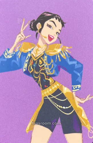 Zoey Soundtrack from the Netflix Film Photocard - KPop Demon Hunters - KPop Demon Hunters K-pop photocard
