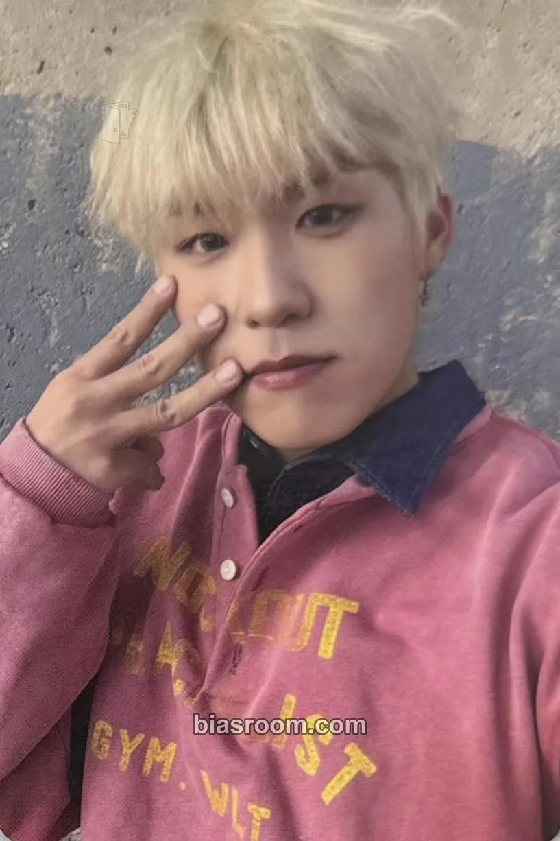 Woojin SEVEN : CRIMSON HORIZON Photocard - AB6IX - AB6IX K-pop photocard