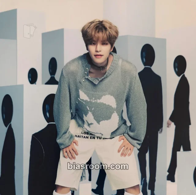 Stray Kids - Seungmin - Social Path Album jpfc (japan fanclub) photo set album inclusion square photo