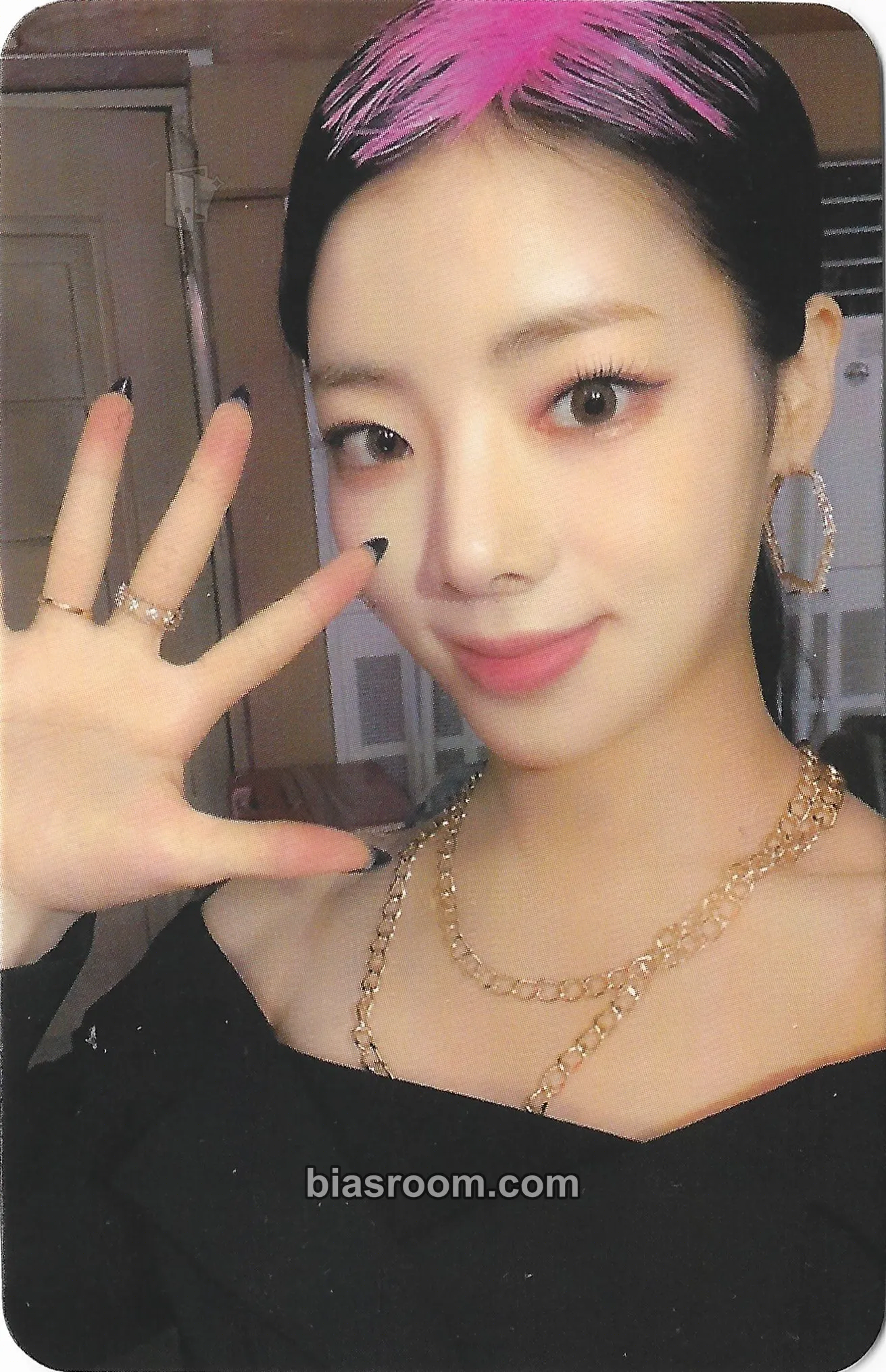 Na Goeun memeM Photocard - PURPLE KISS - PURPLE KISS K-pop photocard