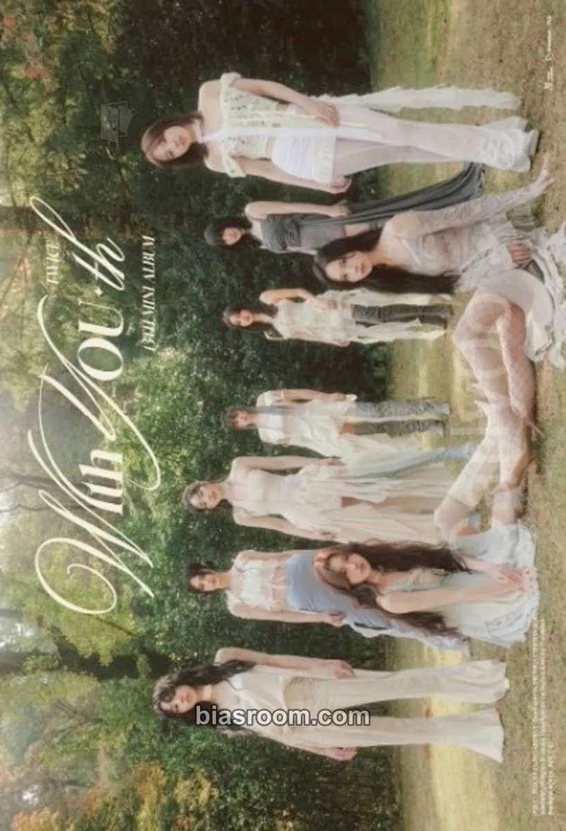 With YOU-th Photocard - TWICE - TWICE K-pop photocard