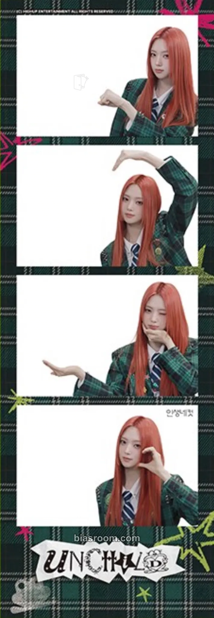 Yeeun UNCHILD X LIFE FOUR CUTS Photocard - UNCHILD - UNCHILD K-pop photocard