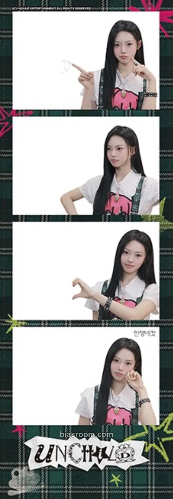 Tina UNCHILD X LIFE FOUR CUTS Photocard - UNCHILD - UNCHILD K-pop photocard