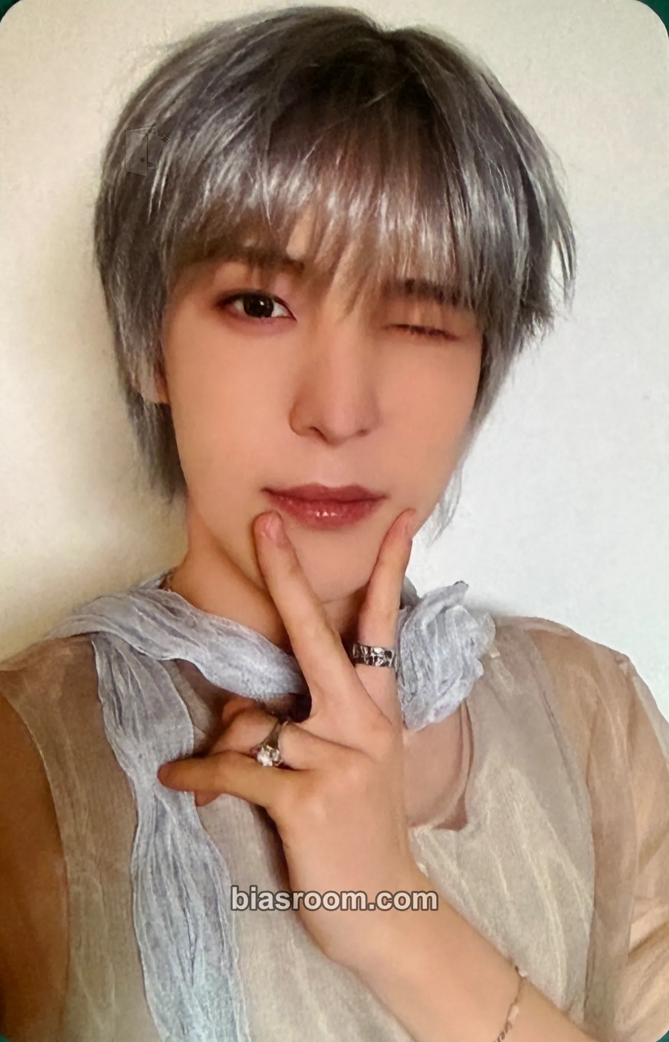 Yunho POP-UP: GOLDEN HOUR : Part.2 (Soundwave) Photocard - ATEEZ - ATEEZ K-pop photocard