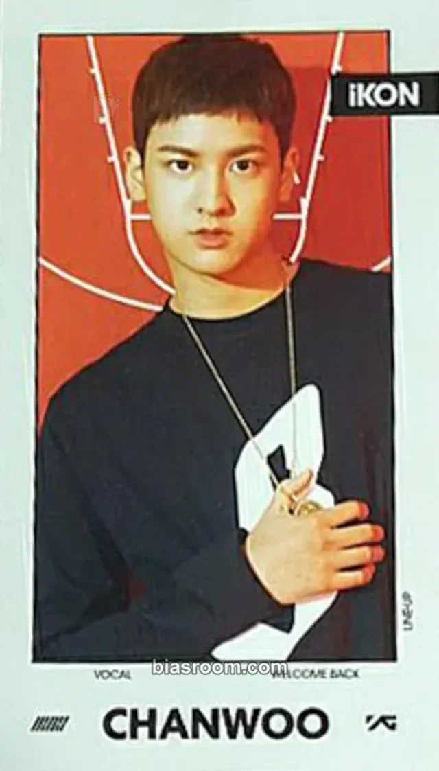 iKON - Chan - Welcome Back (Half Album) Album album photocard photocard set