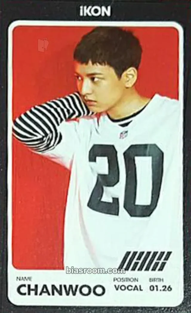 iKON - Chan - Welcome Back (Half Album) Album album photocard photocard set