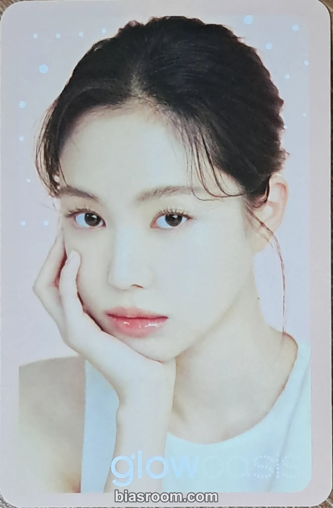 Naeun Naeun x Glowasis Photocard - Apink - Apink K-pop photocard