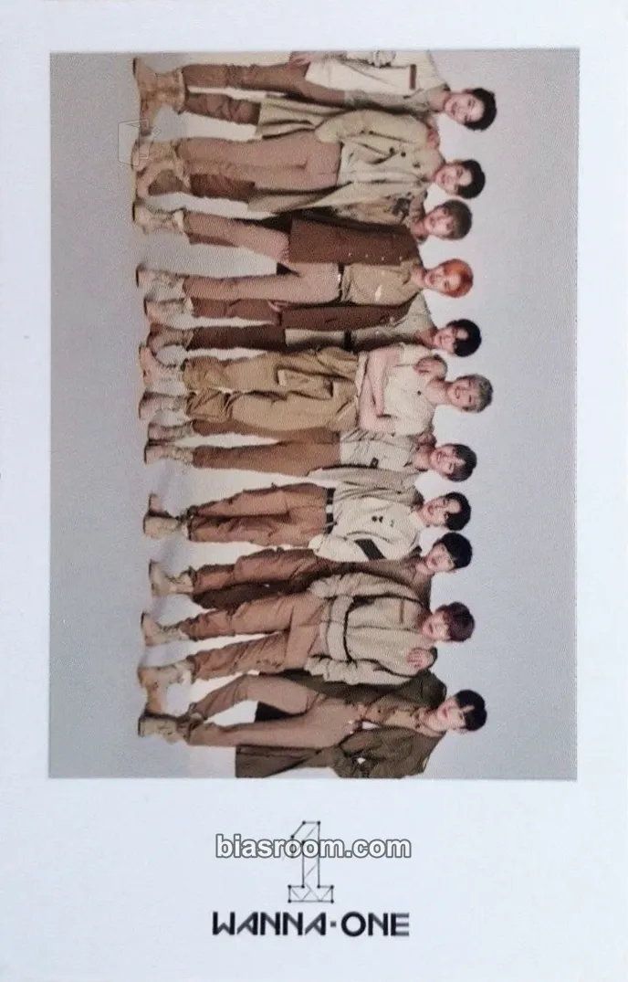 ONE : THE WORLD Photocard - Wanna One - Wanna One K-pop photocard