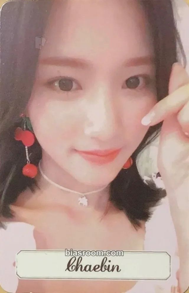 Nature - Chaebin - Girls and Flowers Album album photocard