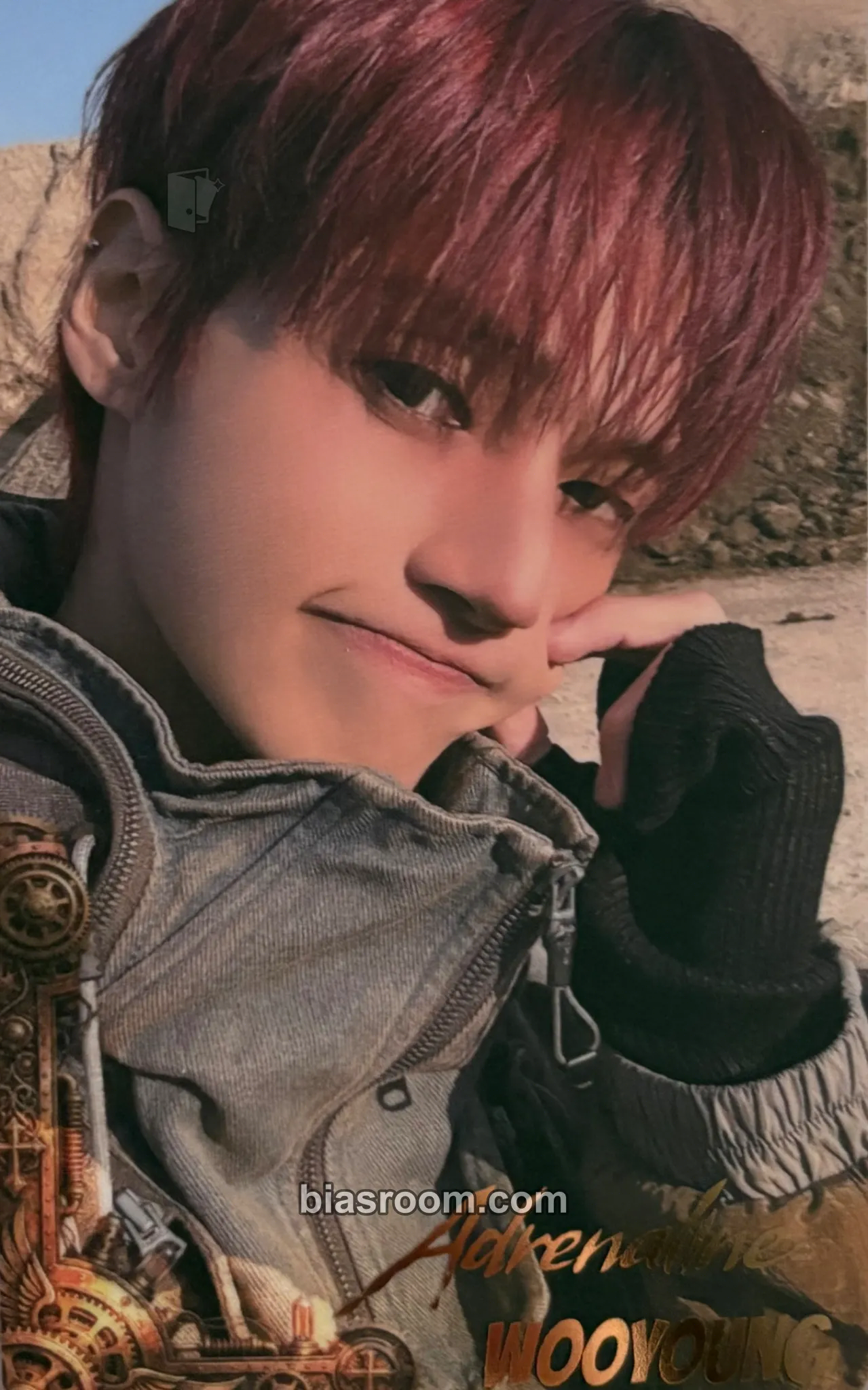 Wooyoung Higher Timepiece × ATEEZ Photocard - ATEEZ - ATEEZ K-pop photocard