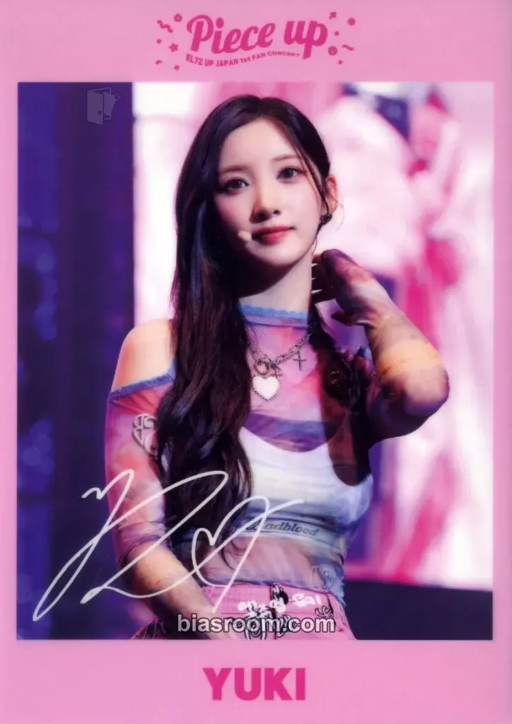 Yuki Japan 1st Fan Concert 'Piece Up' Photocard - EL7Z UP - EL7Z UP K-pop photocard