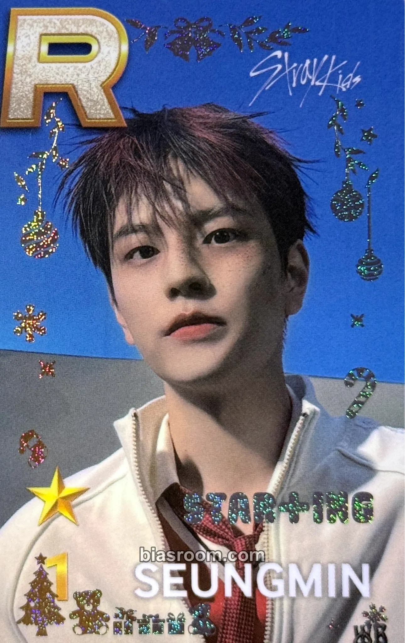 Seungmin SuperStar JYP (Pop-Ups Only) Photocard - Stray Kids - Stray Kids K-pop photocard