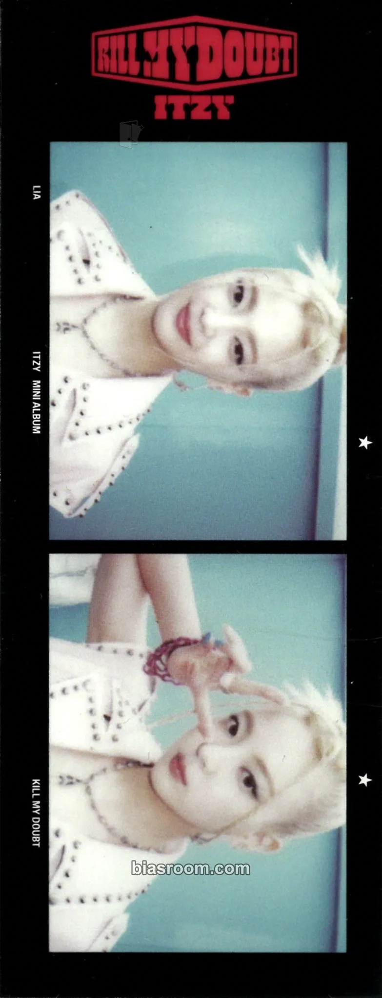 Lia KILL MY DOUBT Photocard - ITZY - ITZY K-pop photocard