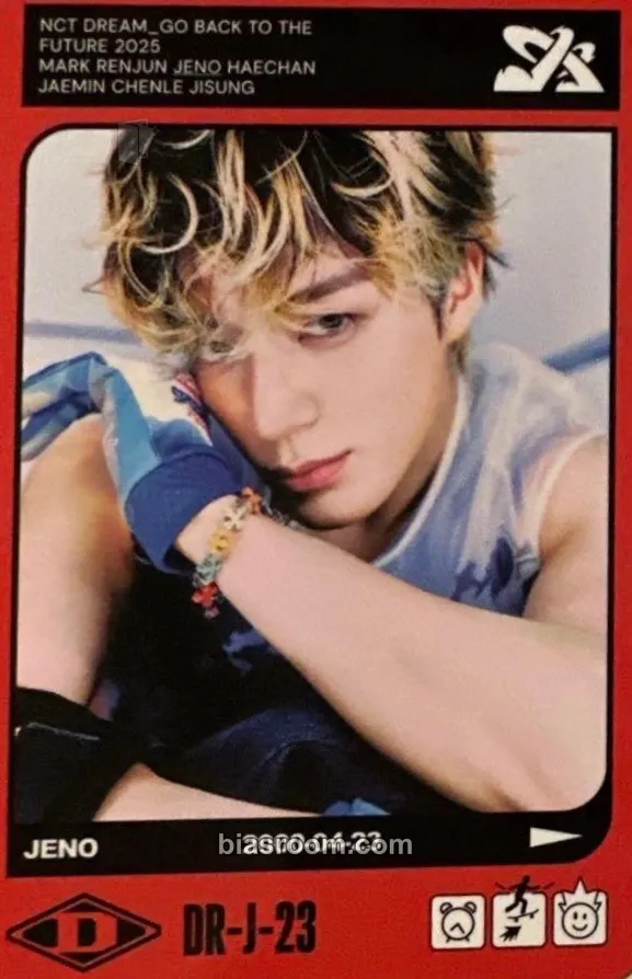 Jeno TIME RIDERS pop-up Photocard - NCT DREAM - NCT DREAM K-pop photocard
