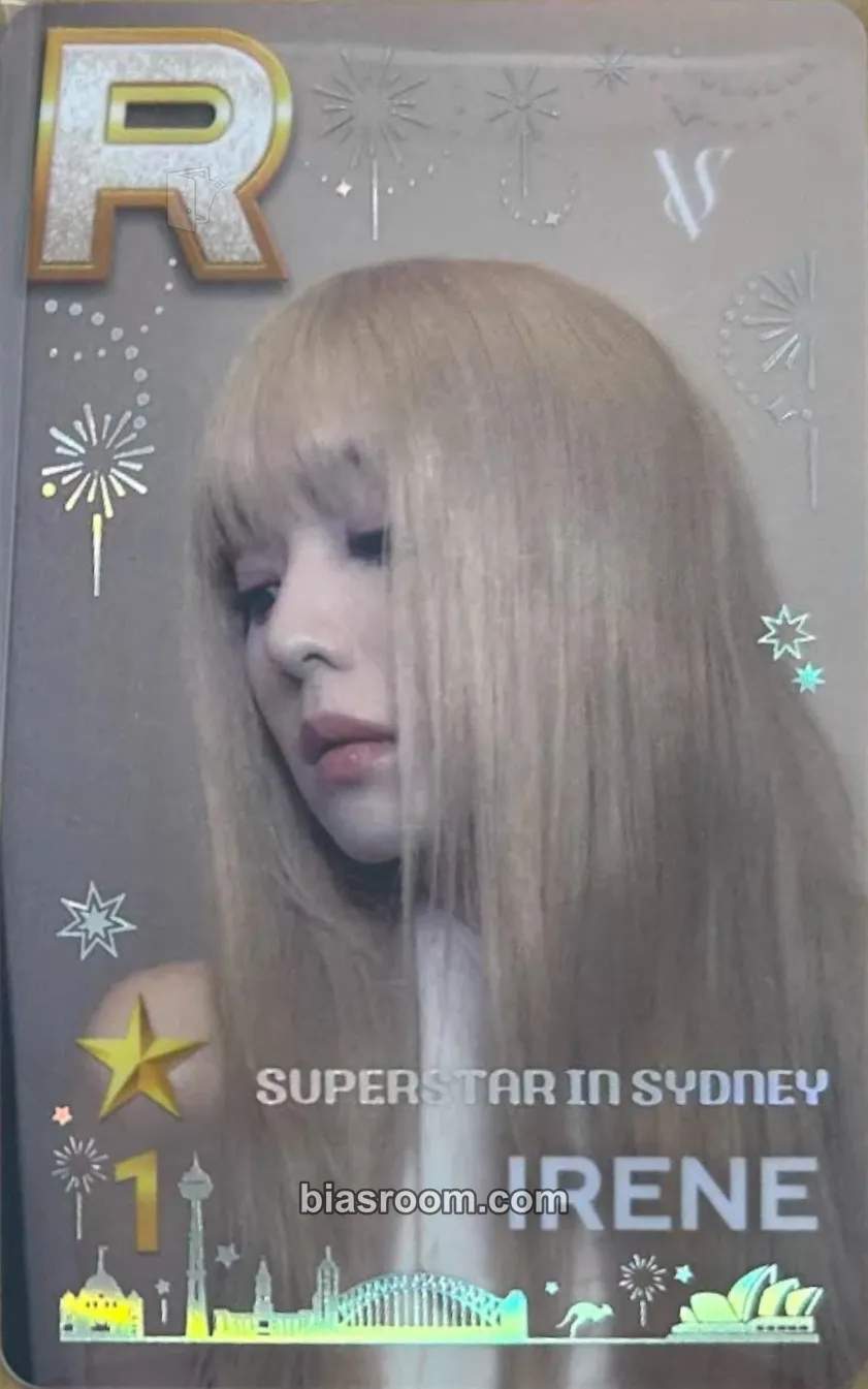 Irene SuperStar Pop-Ups Photocard - Red Velvet - Red Velvet K-pop photocard