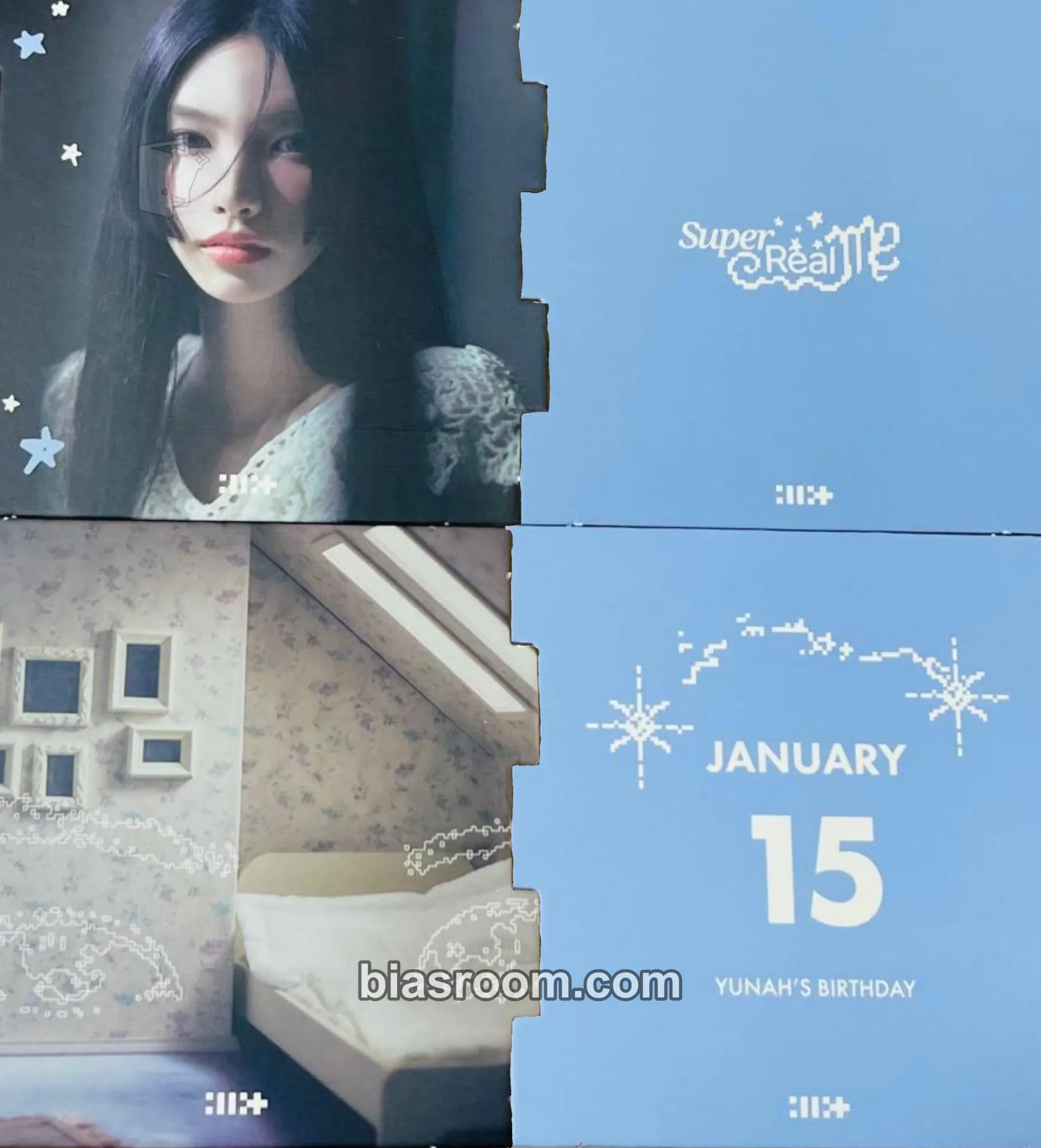 Yunah SUPER REAL ME Photocard - ILLIT - ILLIT K-pop photocard