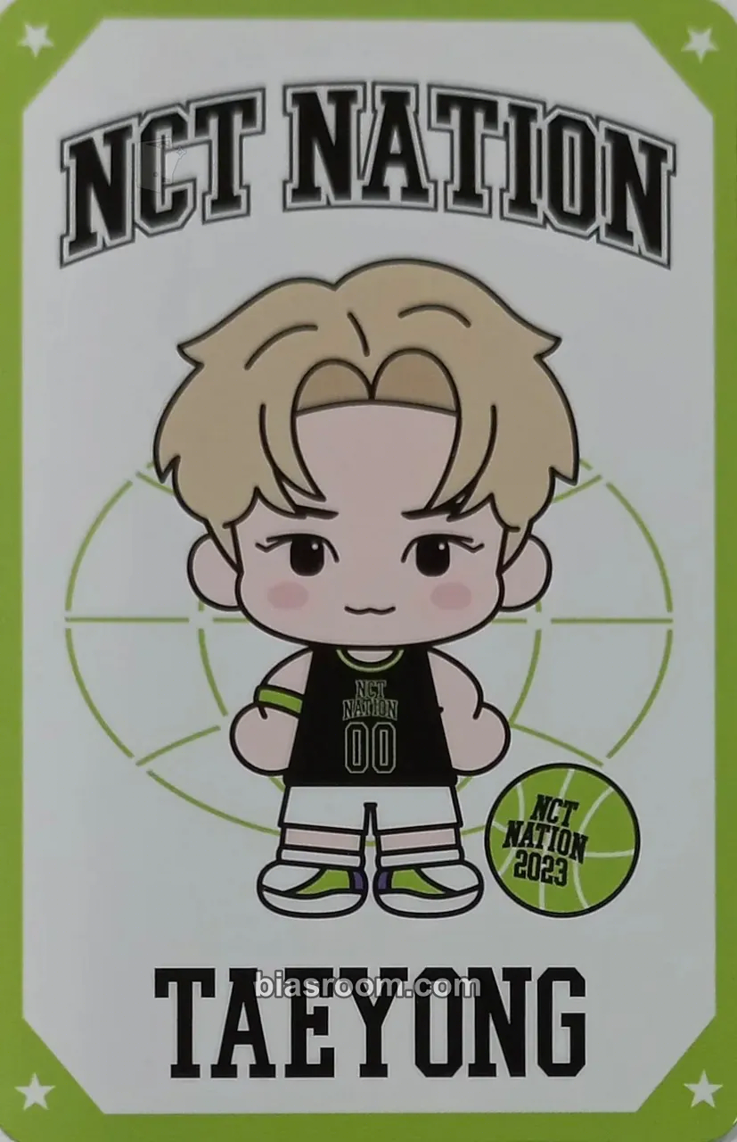 Taeyong NCT NATION: To The World Photocard - NCT - NCT K-pop photocard