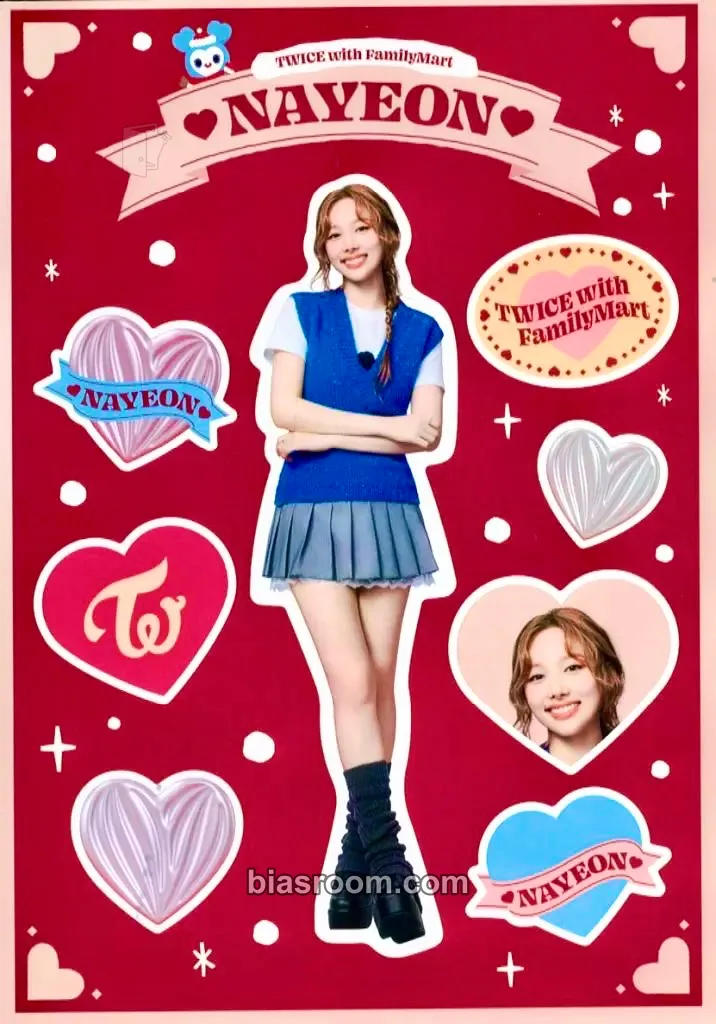 Nayeon TWICE x FamilyMart Photocard - TWICE - TWICE K-pop photocard