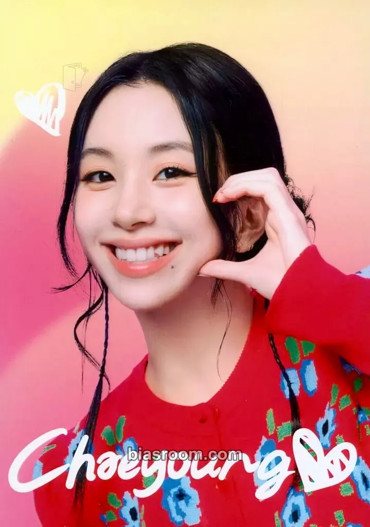 Chaeyoung TWICE x FamilyMart Photocard - TWICE - TWICE K-pop photocard
