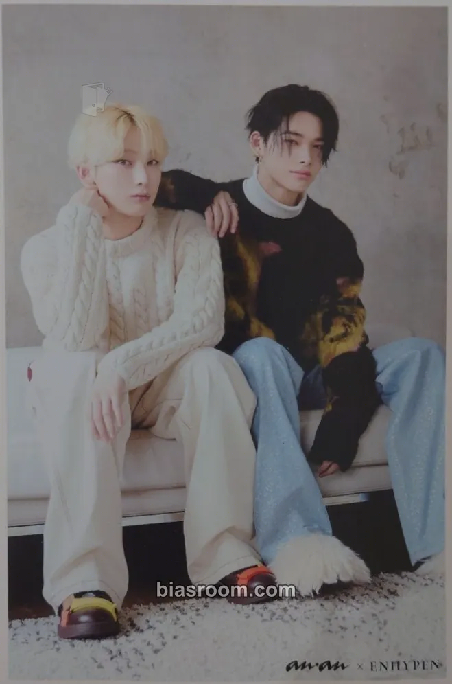Anan Magazine Photocard - ENHYPEN - ENHYPEN K-pop photocard