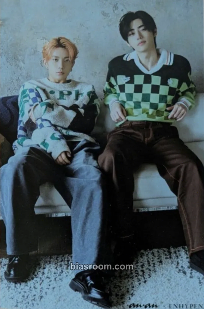 Anan Magazine Photocard - ENHYPEN - ENHYPEN K-pop photocard
