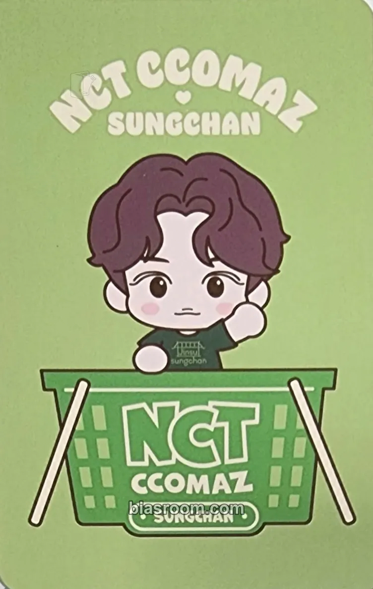 Sungchan 2023 NCT CCOMAZ GROCERY STORE POP-UP Photocard - NCT - NCT K-pop photocard
