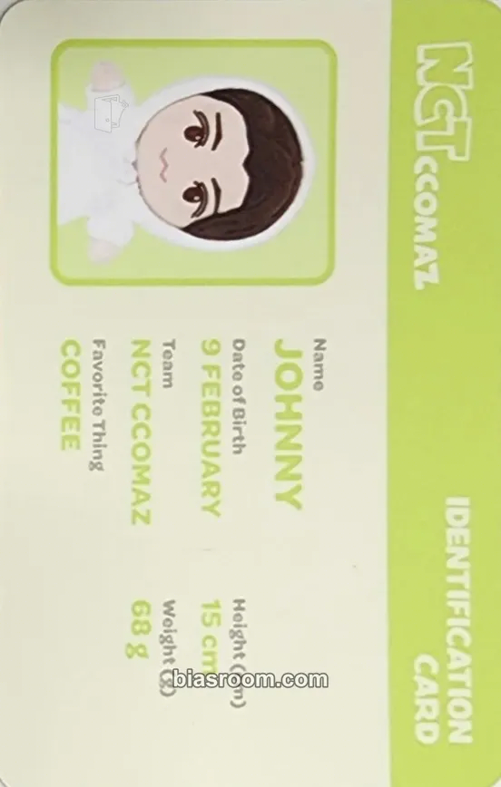 Johnny 2023 NCT CCOMAZ GROCERY STORE POP-UP Photocard - NCT - NCT K-pop photocard